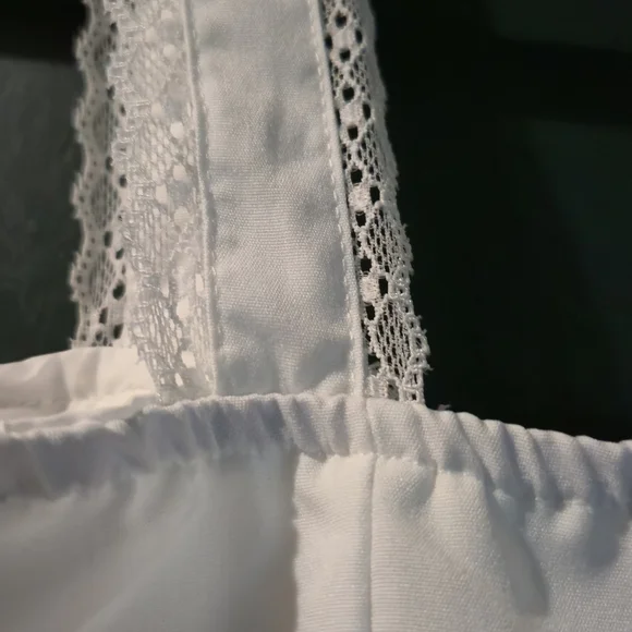 Cowgirl White Flowy Short Dress - Picture 2 of 6